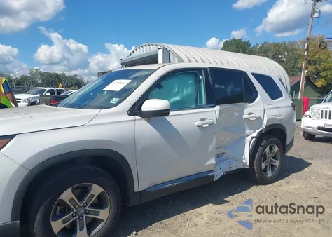 2023 Honda Pilot Awd Ex-L 8 Passenger из США, поврежденный, VIN 5FNYG1H44PB017617